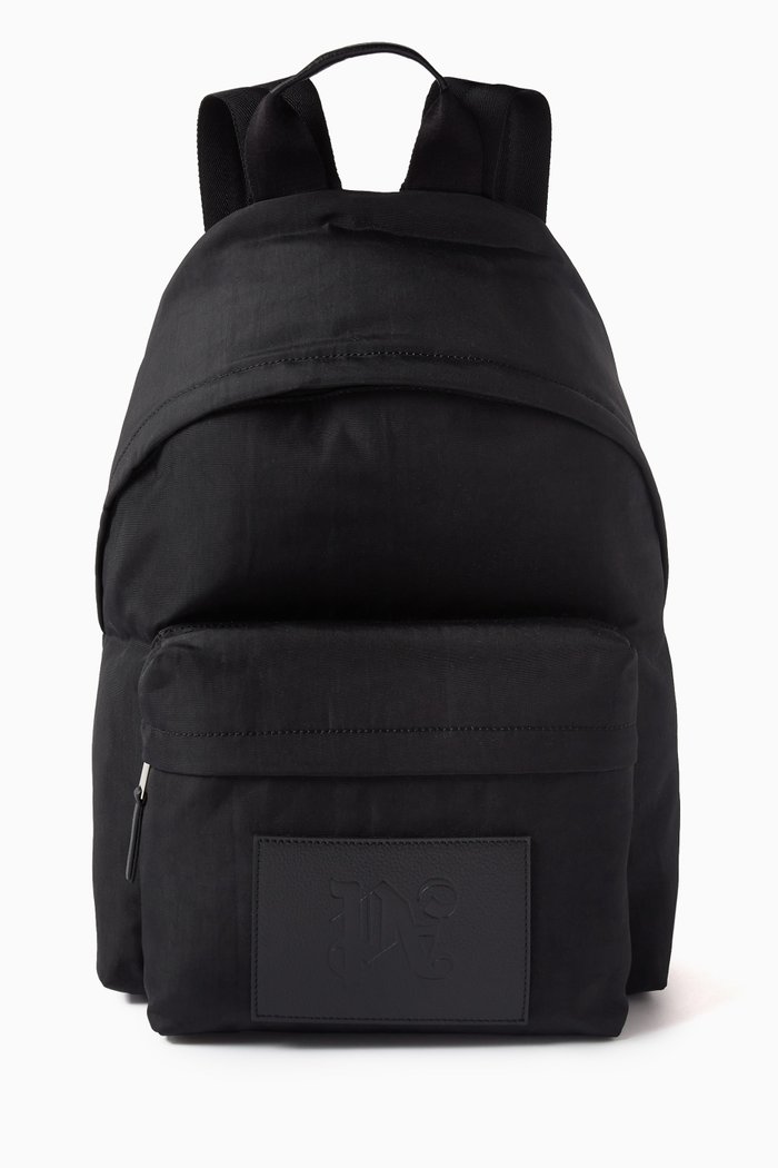 

Monogram Backpack in Nylon, Black