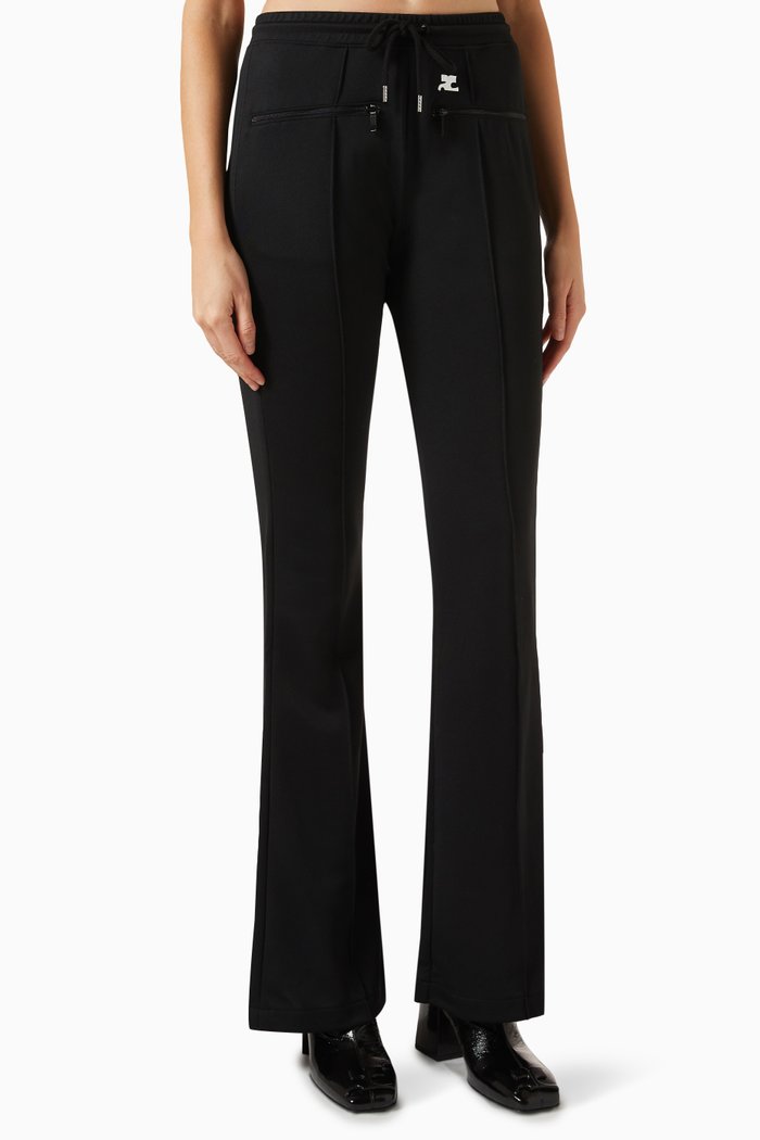 

Interlock Tracksuit Pants in Jersey, Black