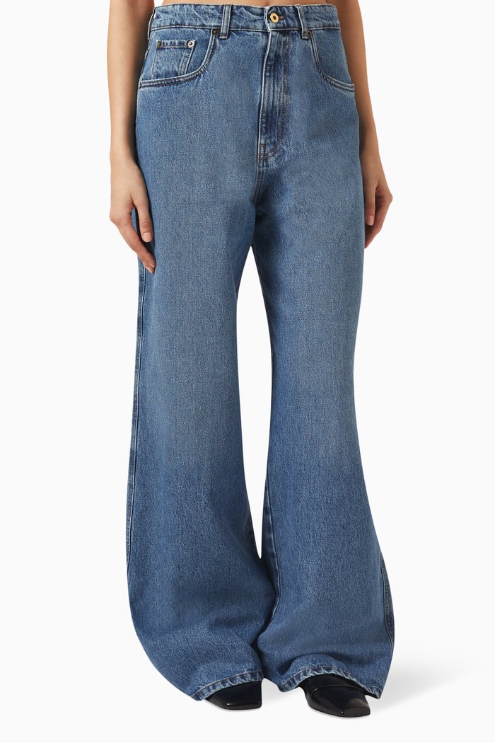 

Relaxed-fit Jeans in Denim, Blue