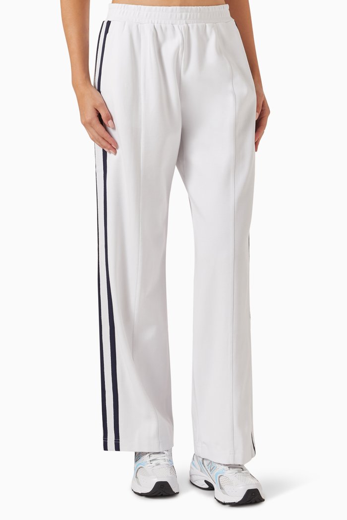 

Jupiter Track Pants in Viscose-blend, White