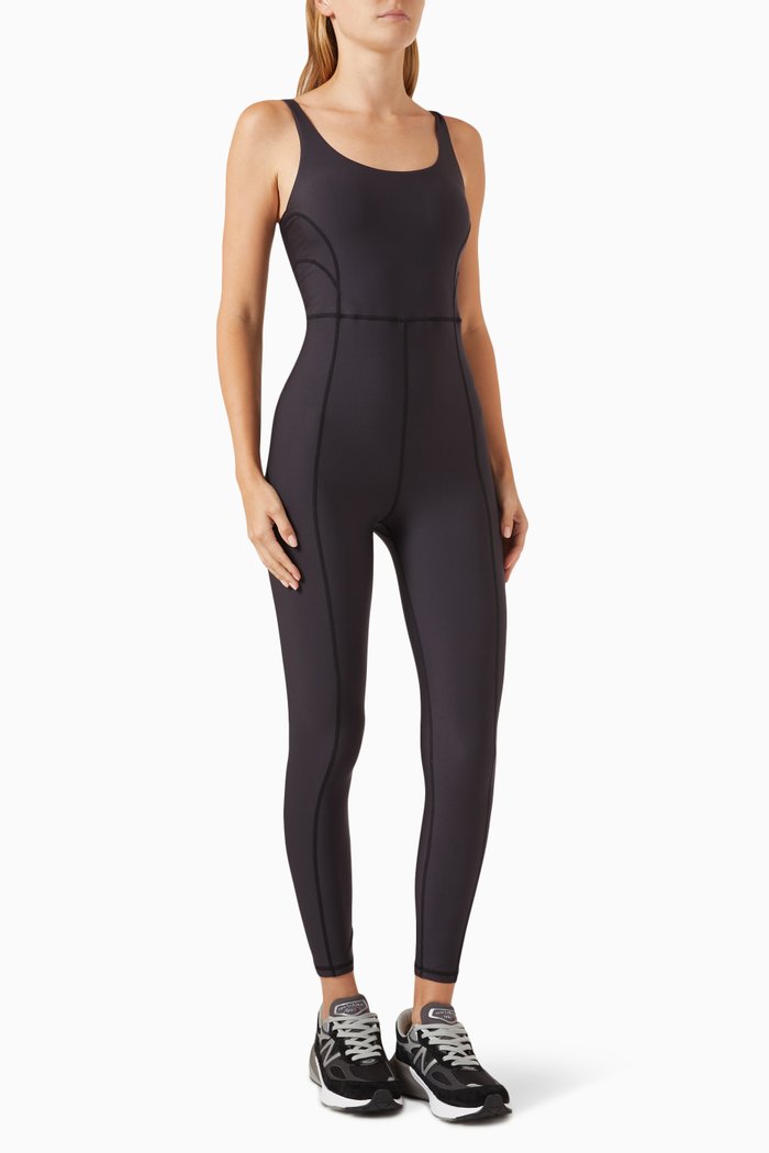 

Paradox Delphi Jumpsuit in Technical Fabric, Black