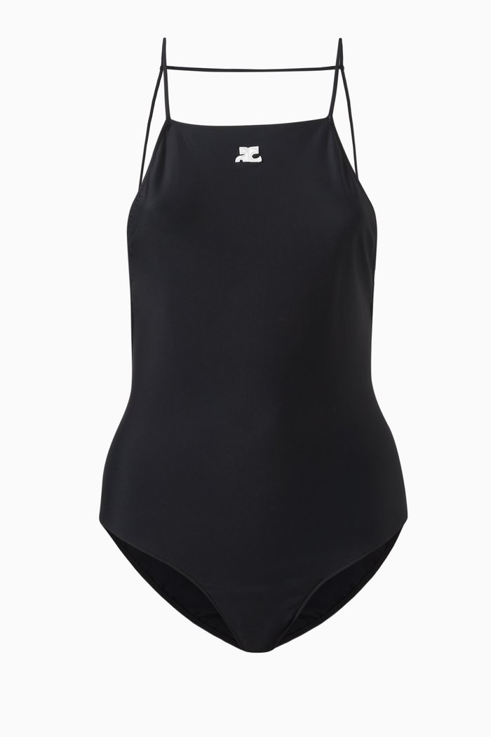 Reedition One-piece Swimsuit, Black