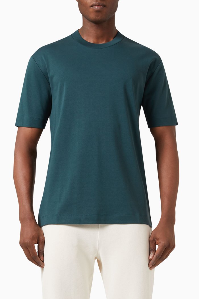 

Relaxed-fit T-shirt in Cotton, Green