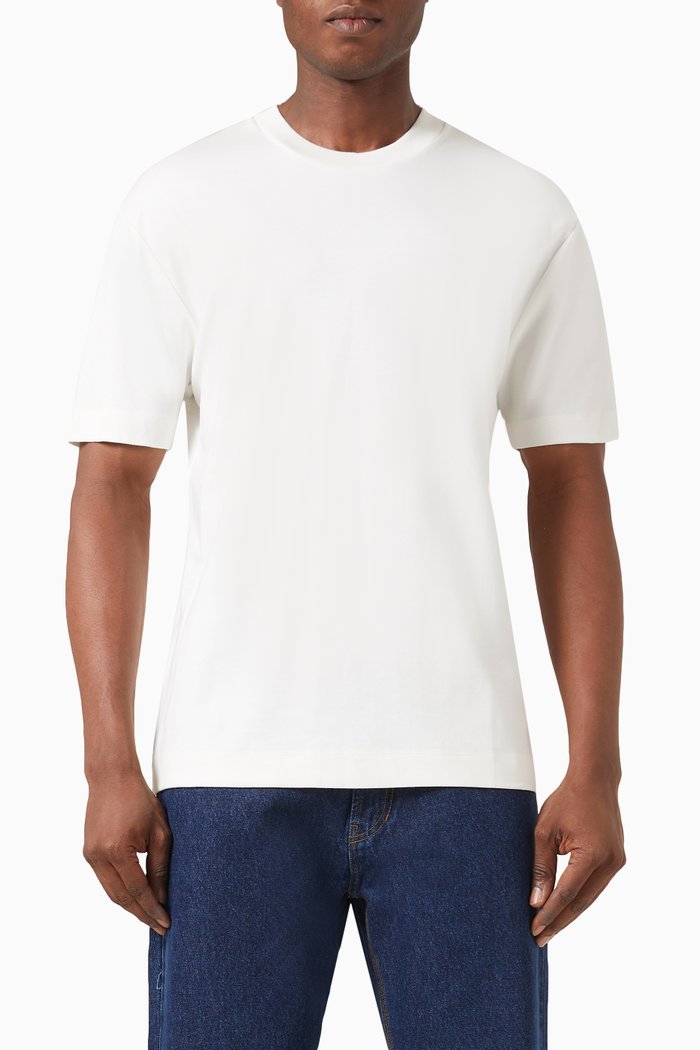 

Relaxed-fit T-shirt in Cotton, Neutral