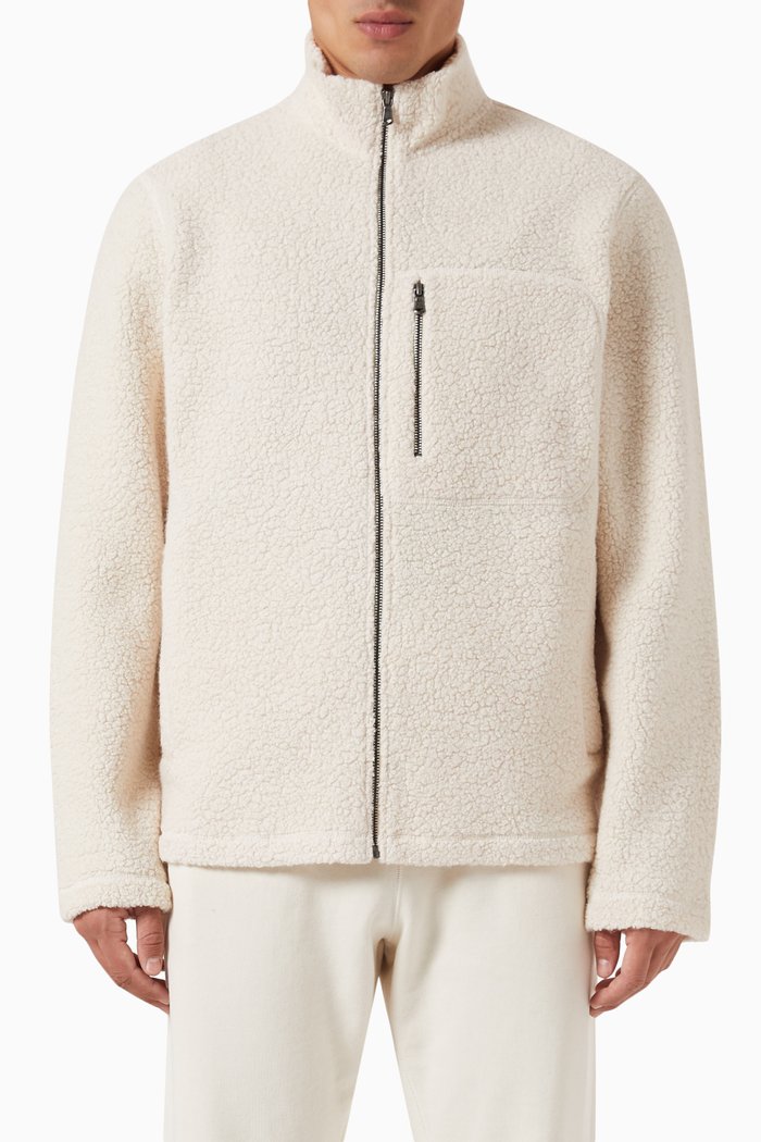

Jacket in Wool Fleece, Neutral