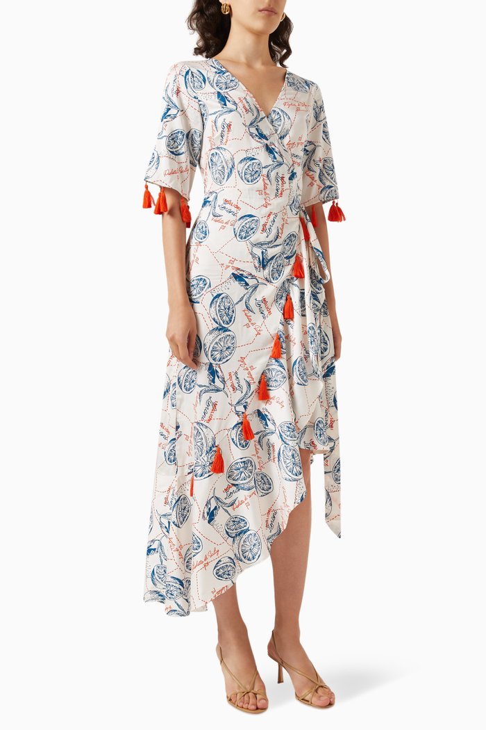 

Sorrento Wrap Dress, Blue