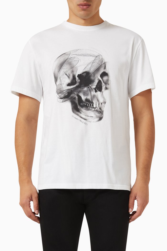 

Graphic-print T-shirt in Organic Cotton-jersey, Multicolour