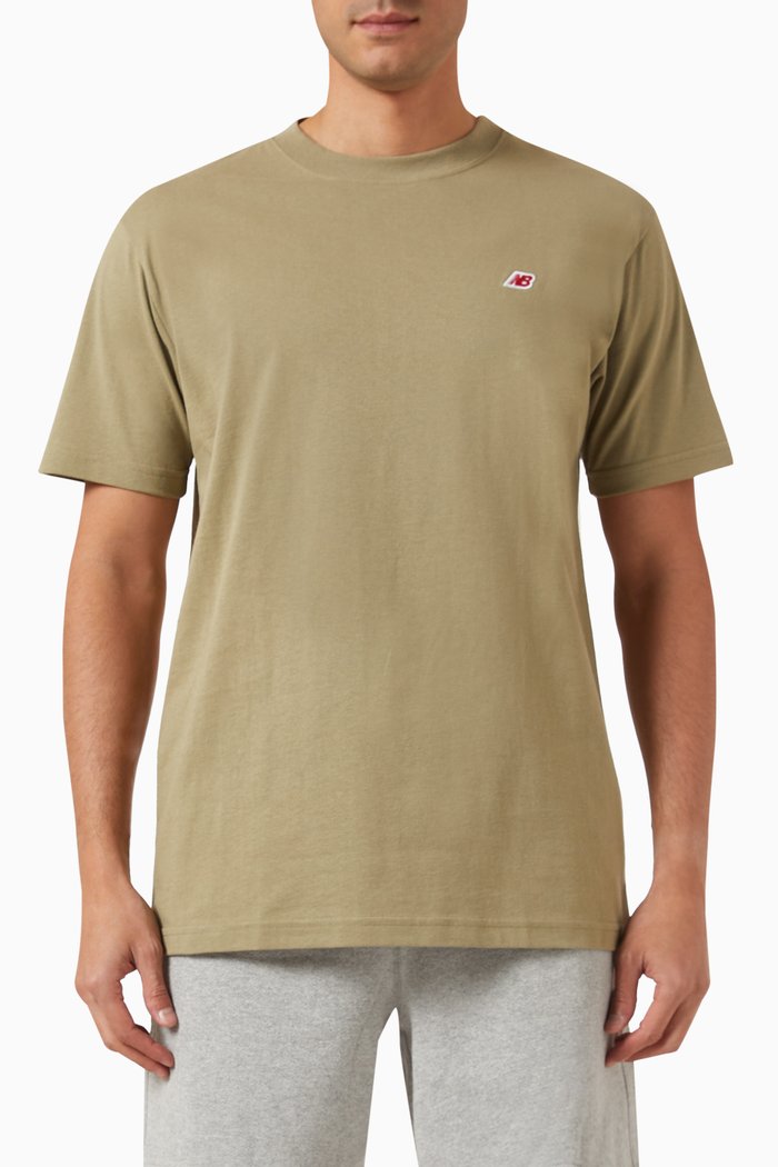 

Made in USA Core T-shirt in Cotton-jersey, Green