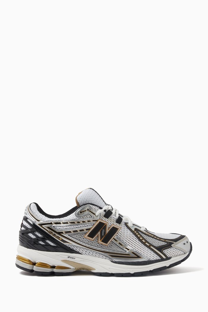 1906 Runner Sneakers in Suede and Mesh, Neutral