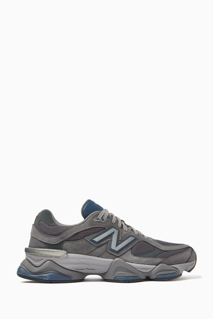 

9060 Sneakers in Mesh & Suede Leather, Neutral