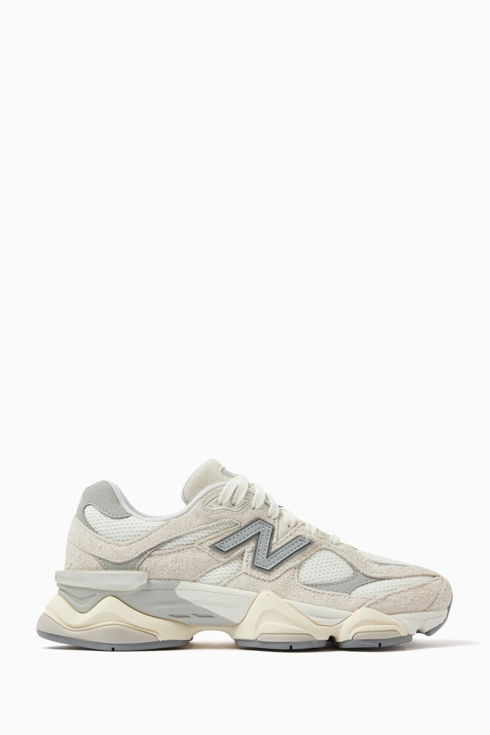 

9060 Sneakers in Mesh & Suede, Multicolour