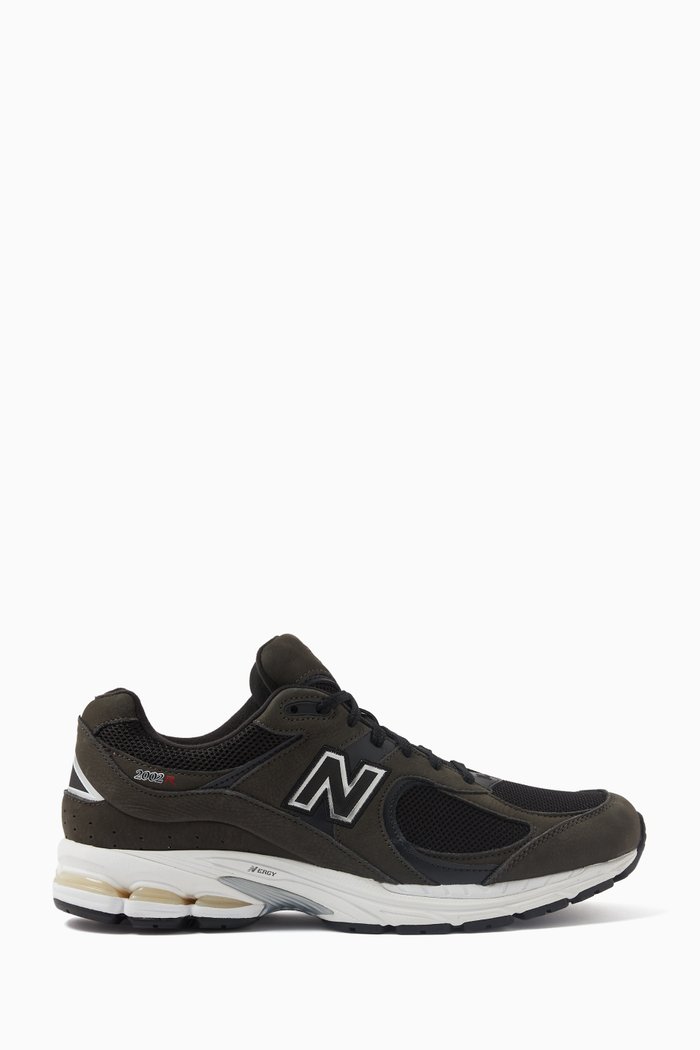 

2002R Sneakers in Suede and Mesh, Grey