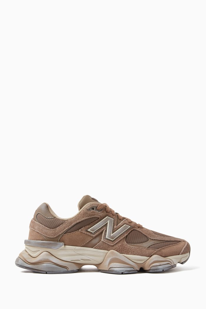 

9060 Sneakers in Mesh & Suede, Neutral