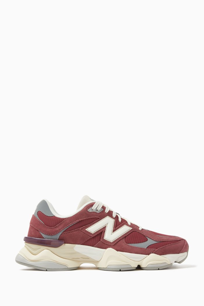 

9060 Sneakers in Mesh & Suede, Multicolour