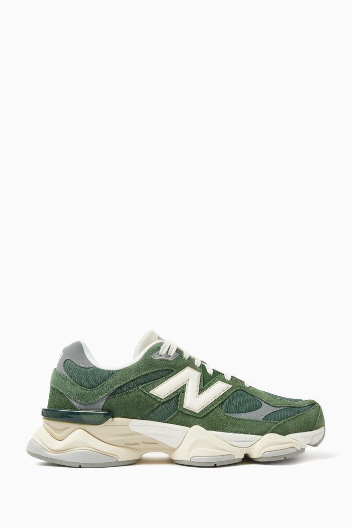 

9060 Sneakers in Mesh & Suede, Multicolour