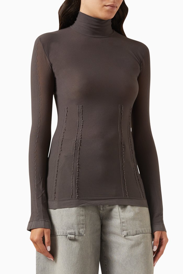 

Egaia Turtleneck in Nylon, Grey