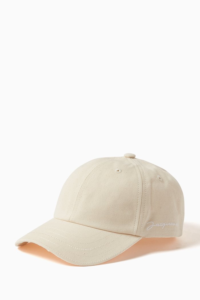 

Logo Baseball Cap in Cotton, Neutral