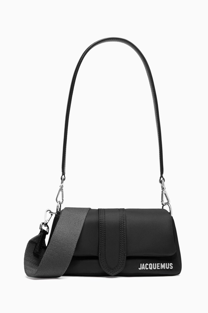 

Le Petit Bambimou Bag in Padded Nylon, Black