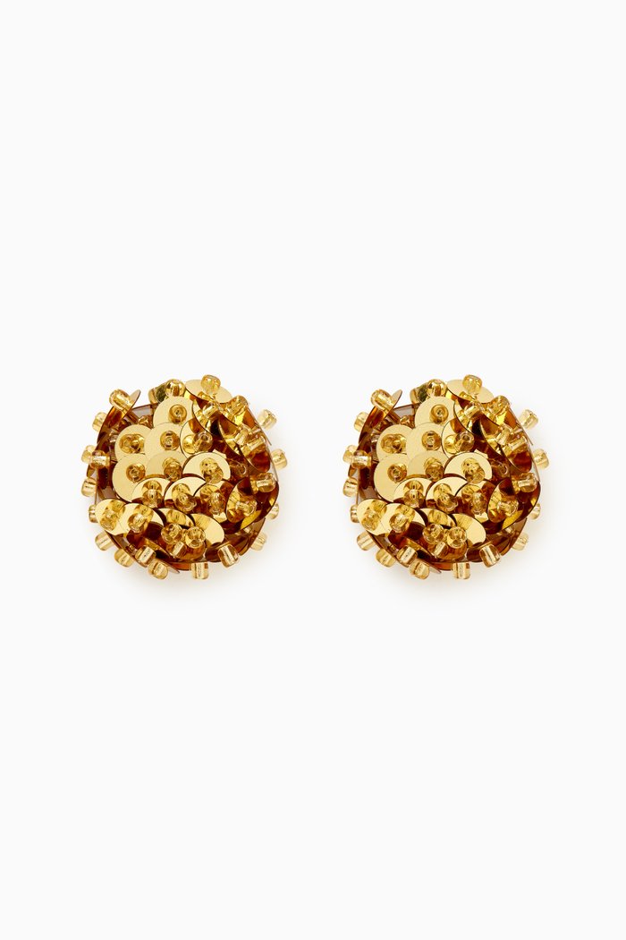 

Pissenlit Stud Clip-on Earrings, Gold