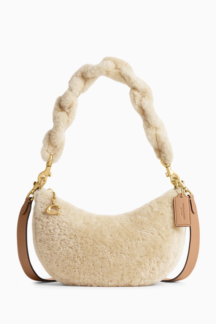 

Mira Bag in Shearling, Neutral