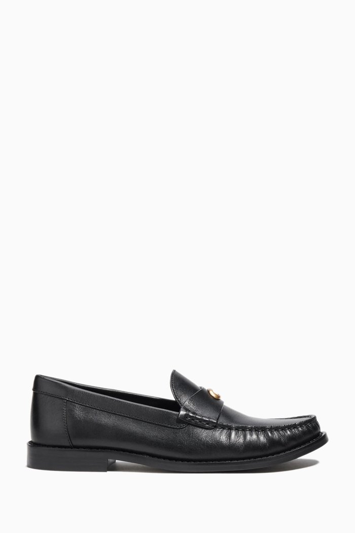 

Jolene Loafers in Leather, Black