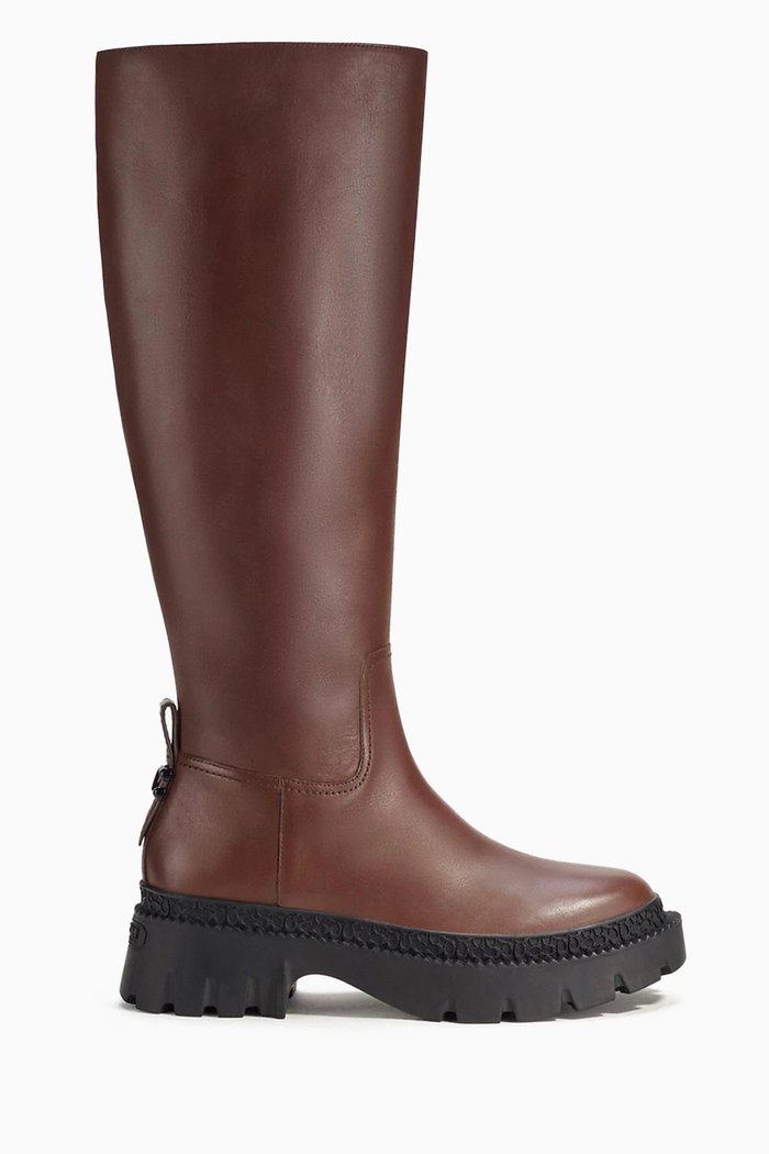 

Julietta Boots in Leather, Brown