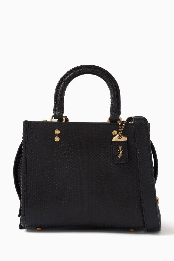 

Rogue 20 Bag in Python Leather, Black