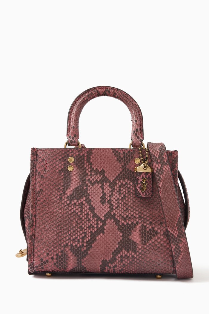 

Rogue 20 Bag in Python Leather, Red