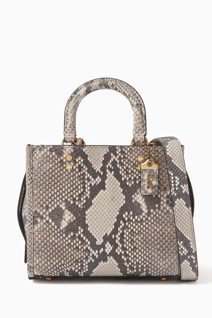 

Rogue 20 Bag in Python Leather, White