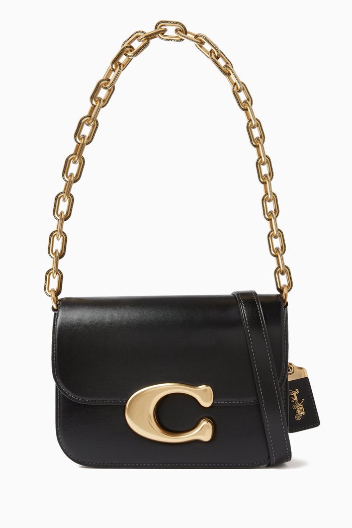 

Idol Mini Bag in Calf Leather, Black