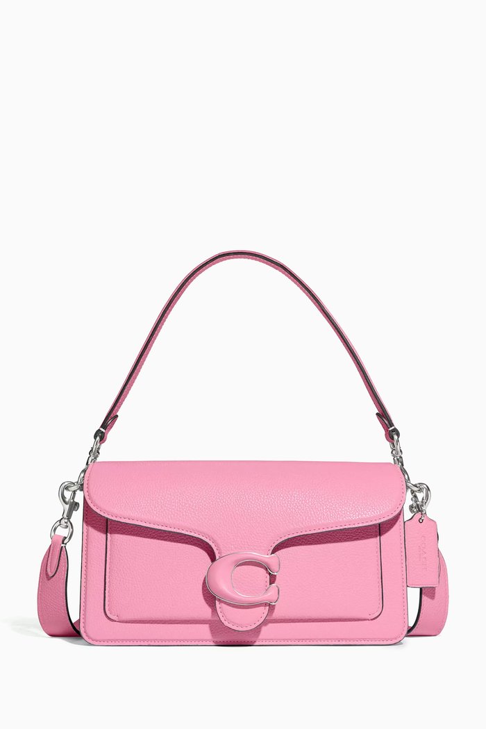 

Tabby 26 Shoulder Bag in Pebble Leather, Pink