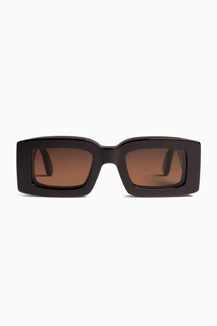 

Les Lunettes Tupi Sunglasses in Acetate, Brown