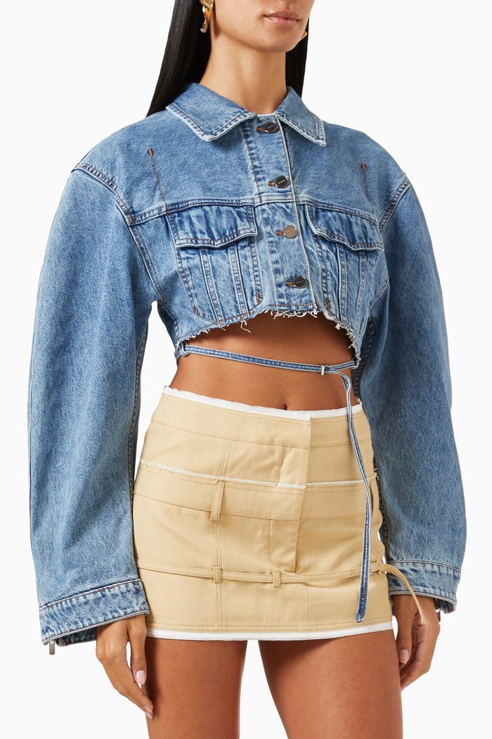 

Le Haut De Nîmes Corto in Denim, Blue