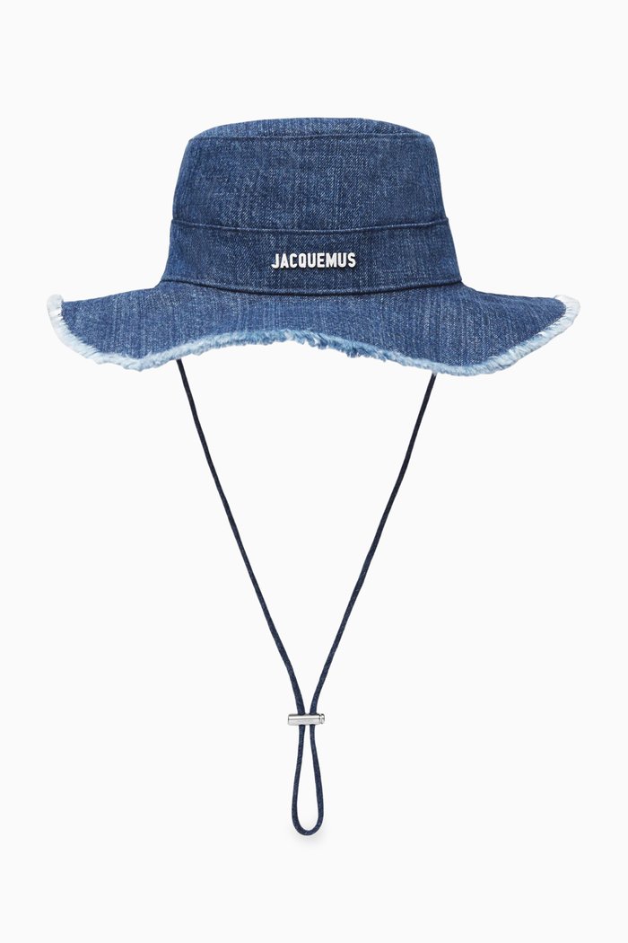 

Le Bob Artichaut Hat in Denim, Blue