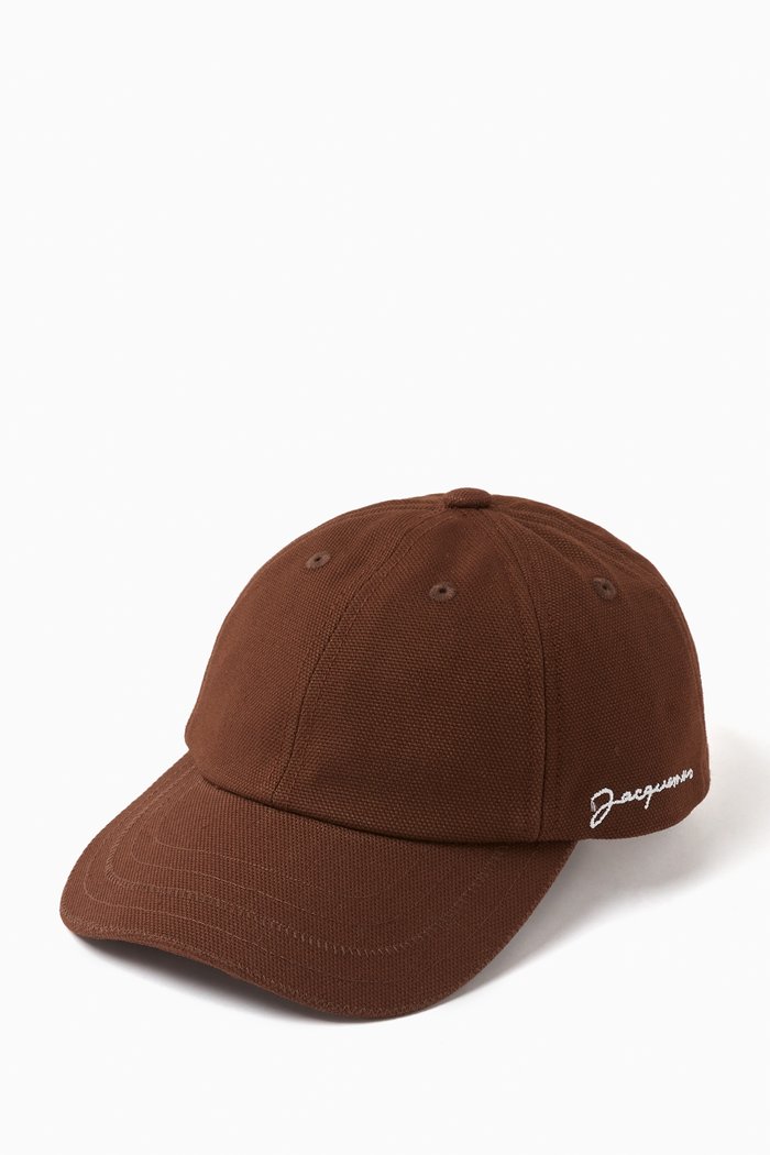 

La Casquette Baseball Hat in Cotton, Brown