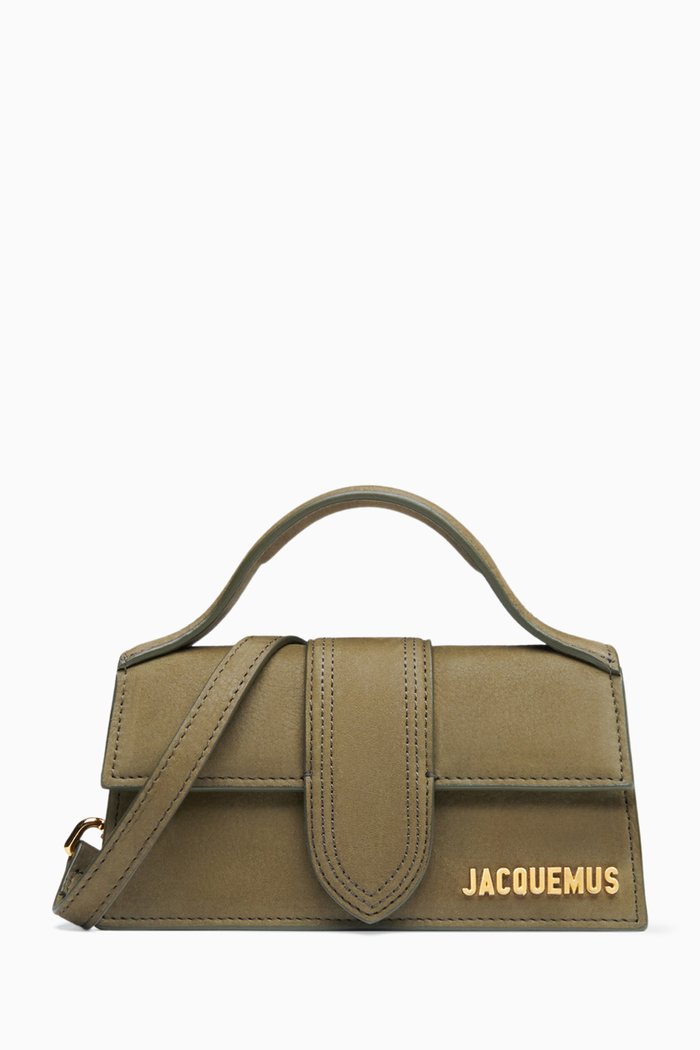 Le Bambino Mini Tote Bag in Leather, Brown