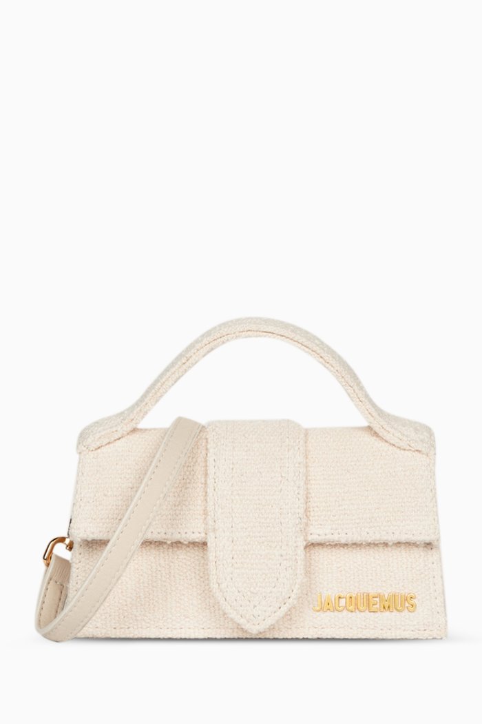 

Le Bambino Mini Tote Bag in Cotton, Neutral