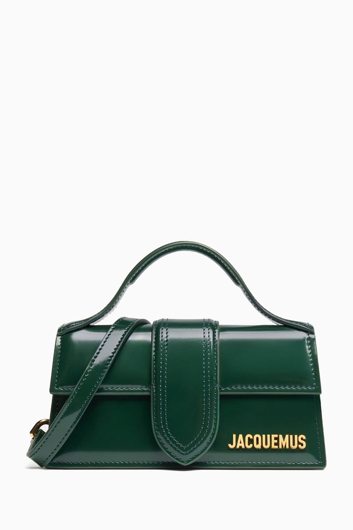 

Le Bambino Bag in Smooth Leather, Green
