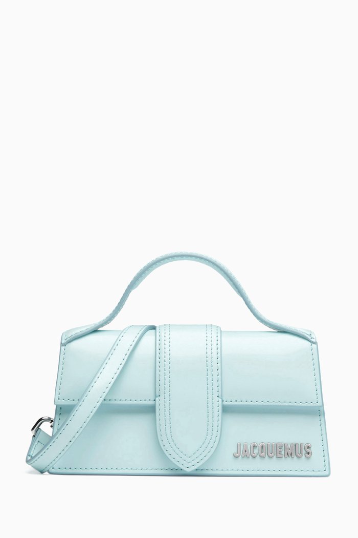 

Le Bambino Bag in Smooth Leather, Blue
