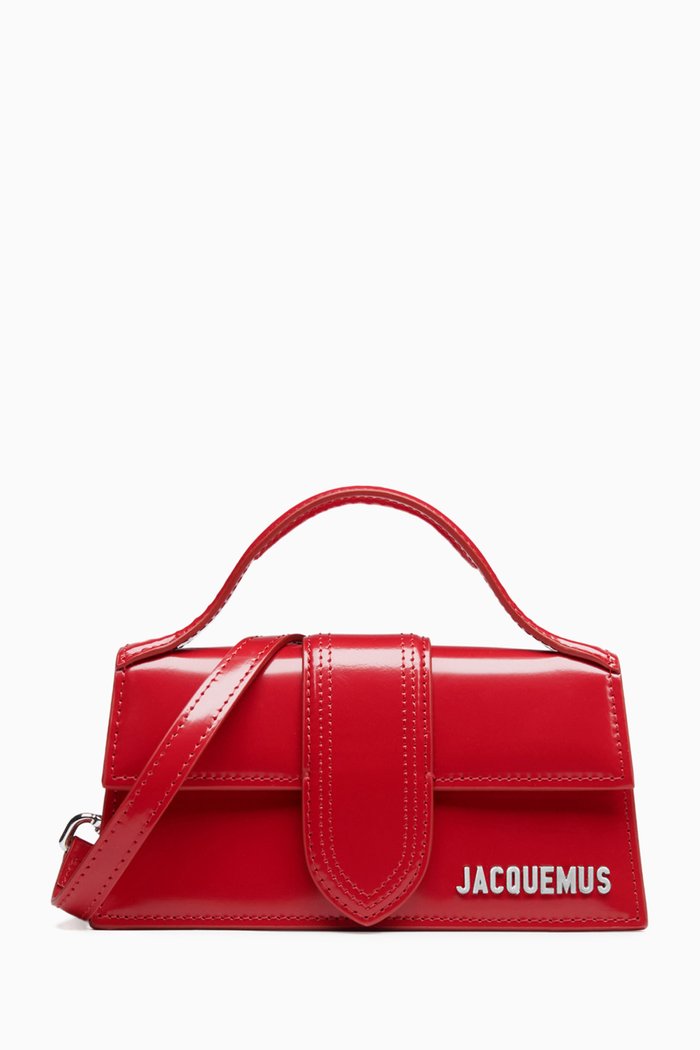 

Le Bambino Bag in Smooth Leather, Red