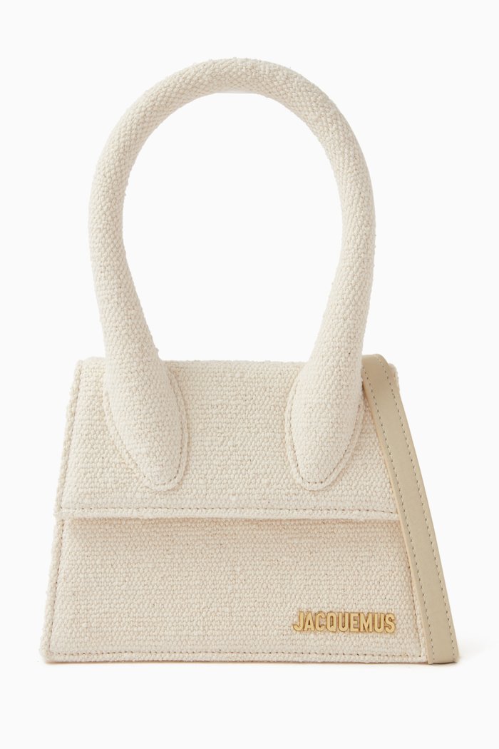 

Le Chiquito Bag in Cotton Canvas, Neutral