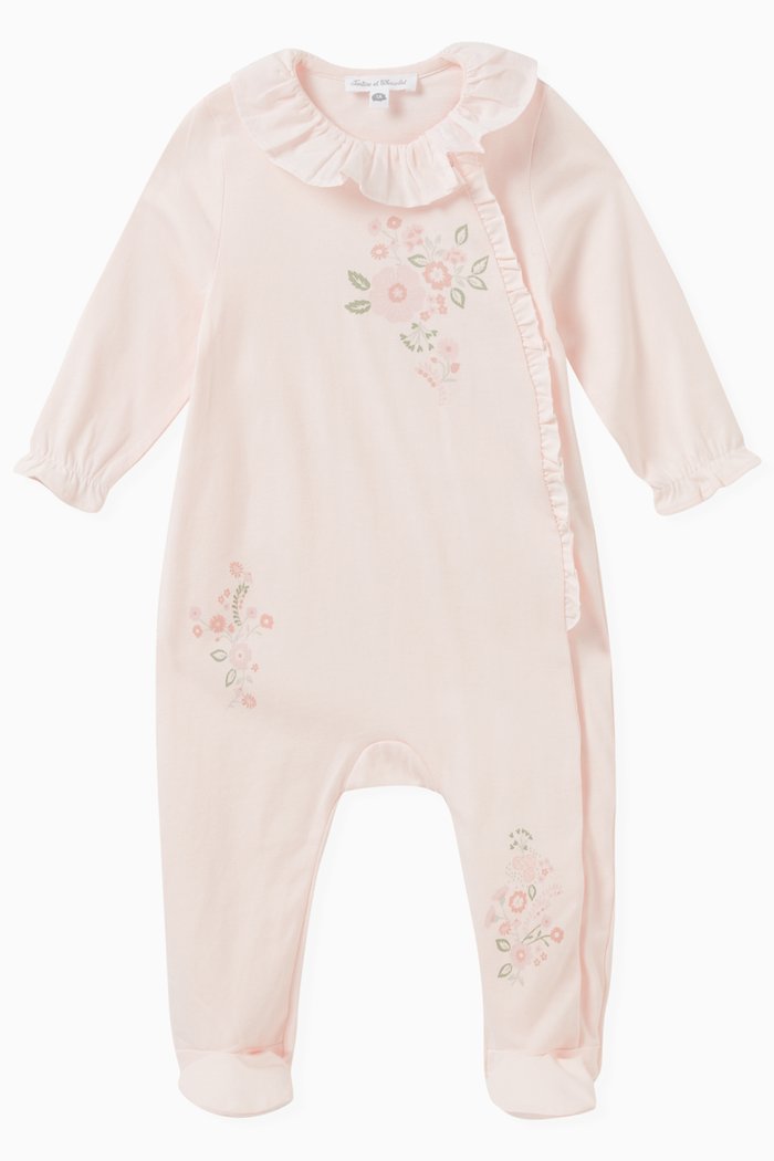 

Flower Pyjama in Cotton, Pink