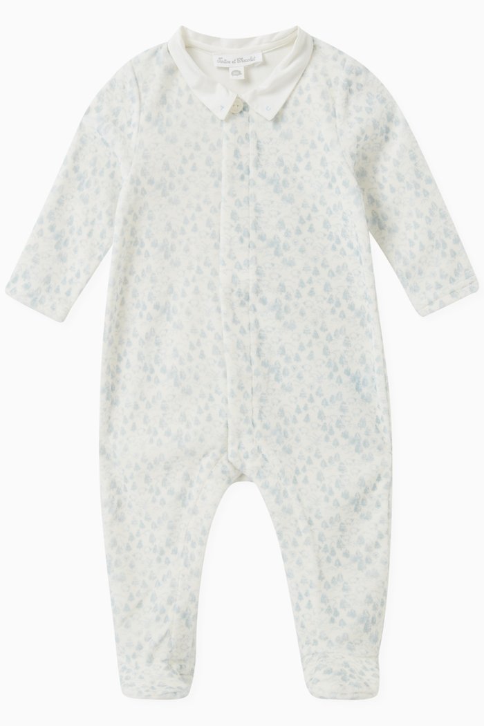 

Nature Print Pyjama in Cotton, Neutral