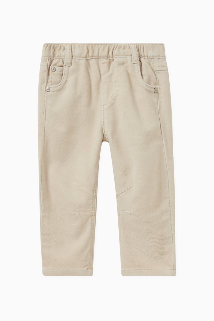 

Trousers in Cotton Blend, Neutral