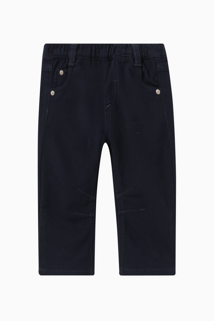 

Trousers in Cotton Blend, Blue