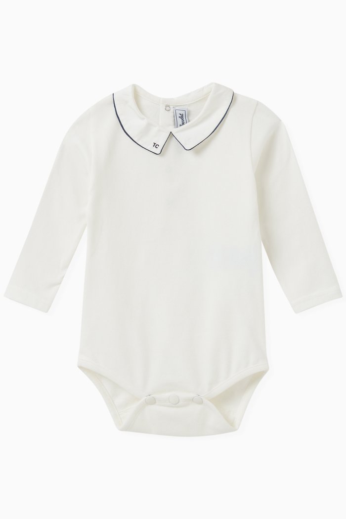 

Bodysuit in Stretch Cotton, Neutral