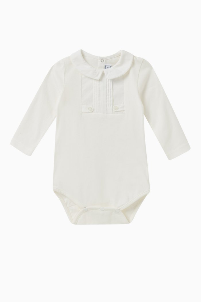 

Bodysuit in Cotton, White