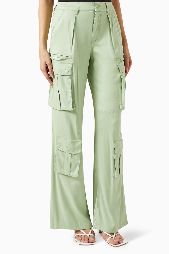 

Luis Cargo Pants in Twill, Green