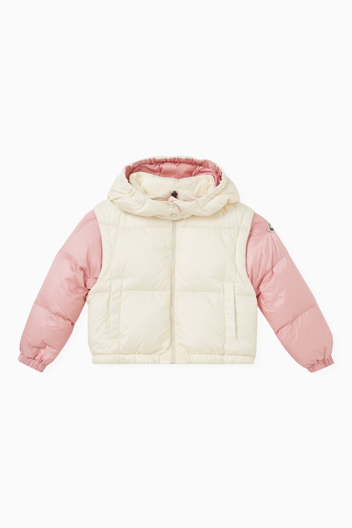 Vanya Jacket in Down-filled Quilted Nylon, Multicolour