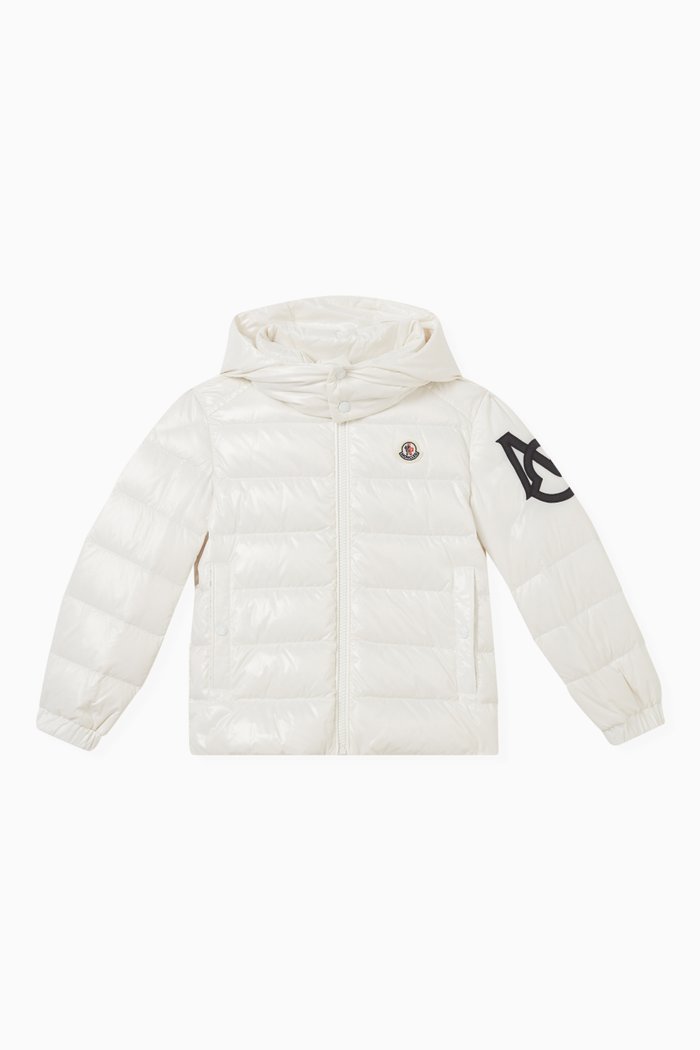 

Saulx Jacket in Down-filled Quilted Nylon, White